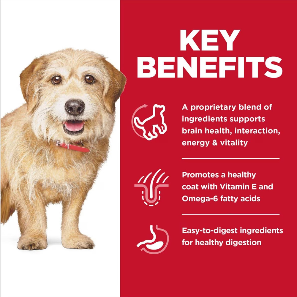 HILLS-SCIENCE-DIET-SENIOR-SM-MINI-CHCKN-RICE-DRY-DOG-FD-3LB