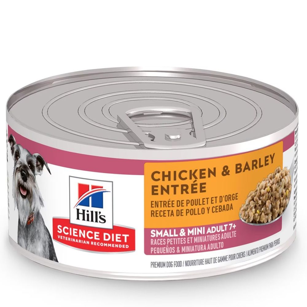 HILLS-SCIENCE-DIET-ADLT-7-SM-MINI-CHICKEN-BARLEY-CAN-DOG-FD-5OZX24