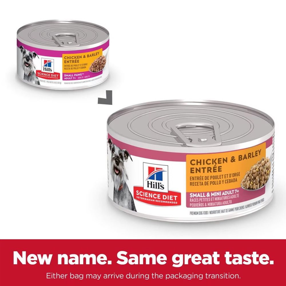 HILLS-SCIENCE-DIET-ADLT-7-SM-MINI-CHICKEN-BARLEY-CAN-DOG-FD-5OZX24