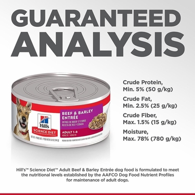 HILLS-SCIENCE-DIET-BF-BRLEY-CAN-DOG-FD-5OZX24