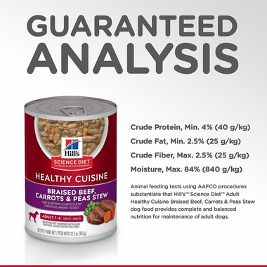 HILLS-SCIENCE-DIET-ADULT-BRAISED-BEEF-CARRTS-PEAS-STEW-WET-DOG-FD-12X12