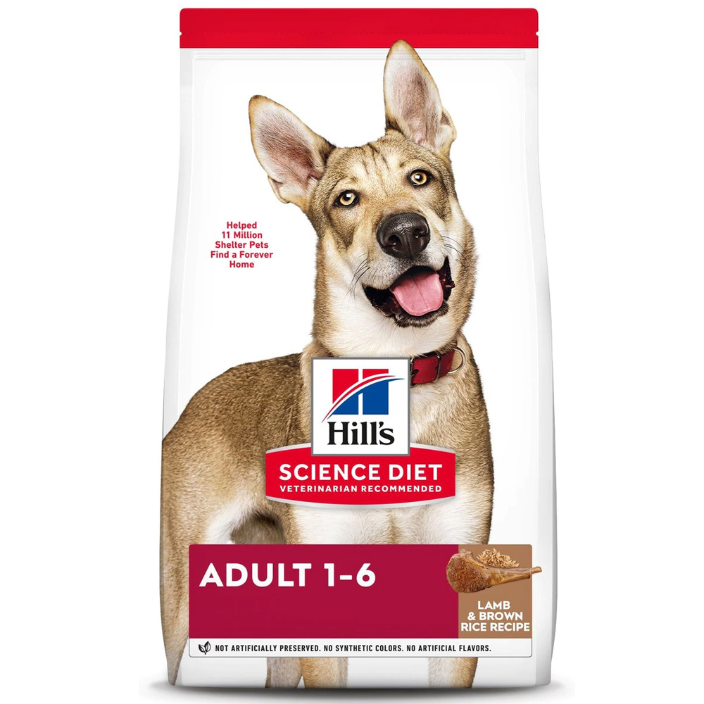 HILLS-SCIENCE-DIET-ADULT-LAMB-MEAL-BROWN-RICE-DRY-DOG-FD-15LB