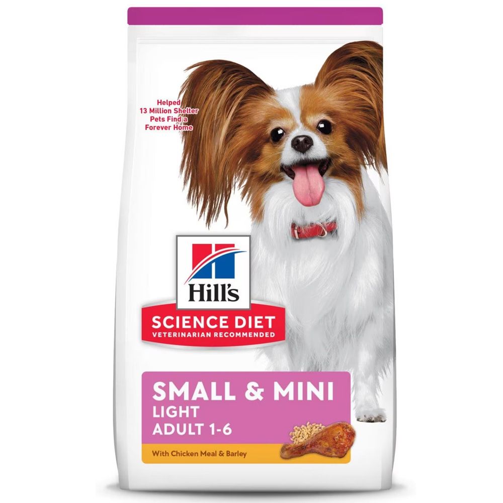 HILLS-SCIENCE-DIET-ADULT-LIGHT-SM-MINI-CHICKEN-BARLEY-DRY-DG-FD-15LB