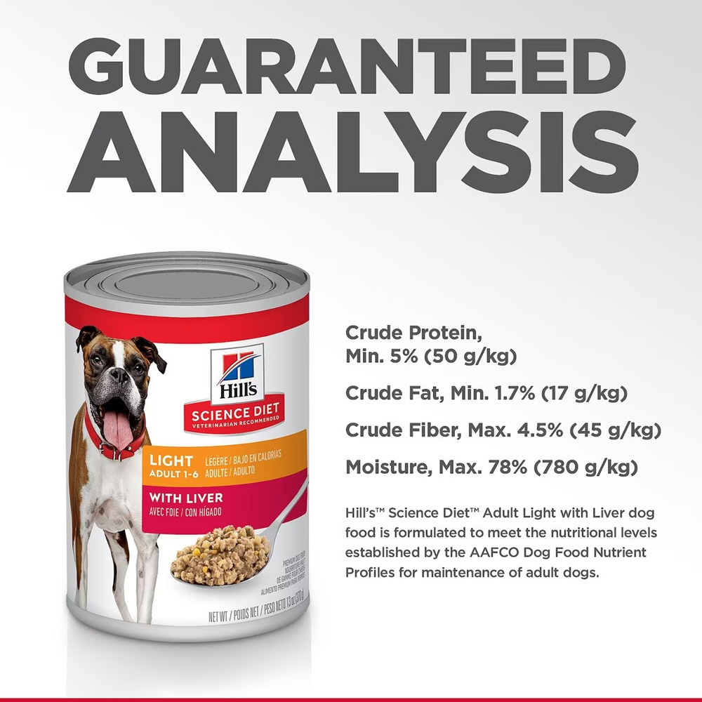 HILLS-SCIENCE-DIET-ADULT-LIGHT-LIVER-WET-DOG-FD-13X12