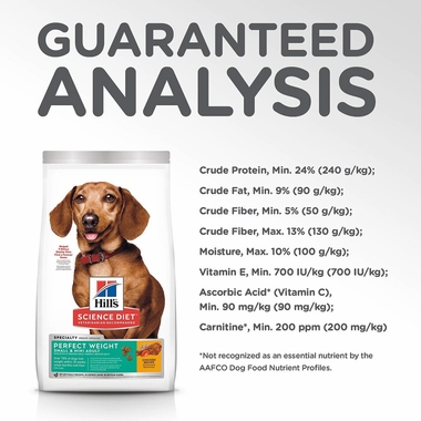 HILLS-SCIENCE-DIET-ADULT-PERFECT-WEIGHT-SM-MINI-CHICKEN-DRY-DOG-FD-12LB