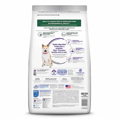 HILLS-SCIENCE-DIET-ADLT-SNSITVE-STMCH-SKIN-POLLCK-BRLEY-DRY-DOG-FD-12LB