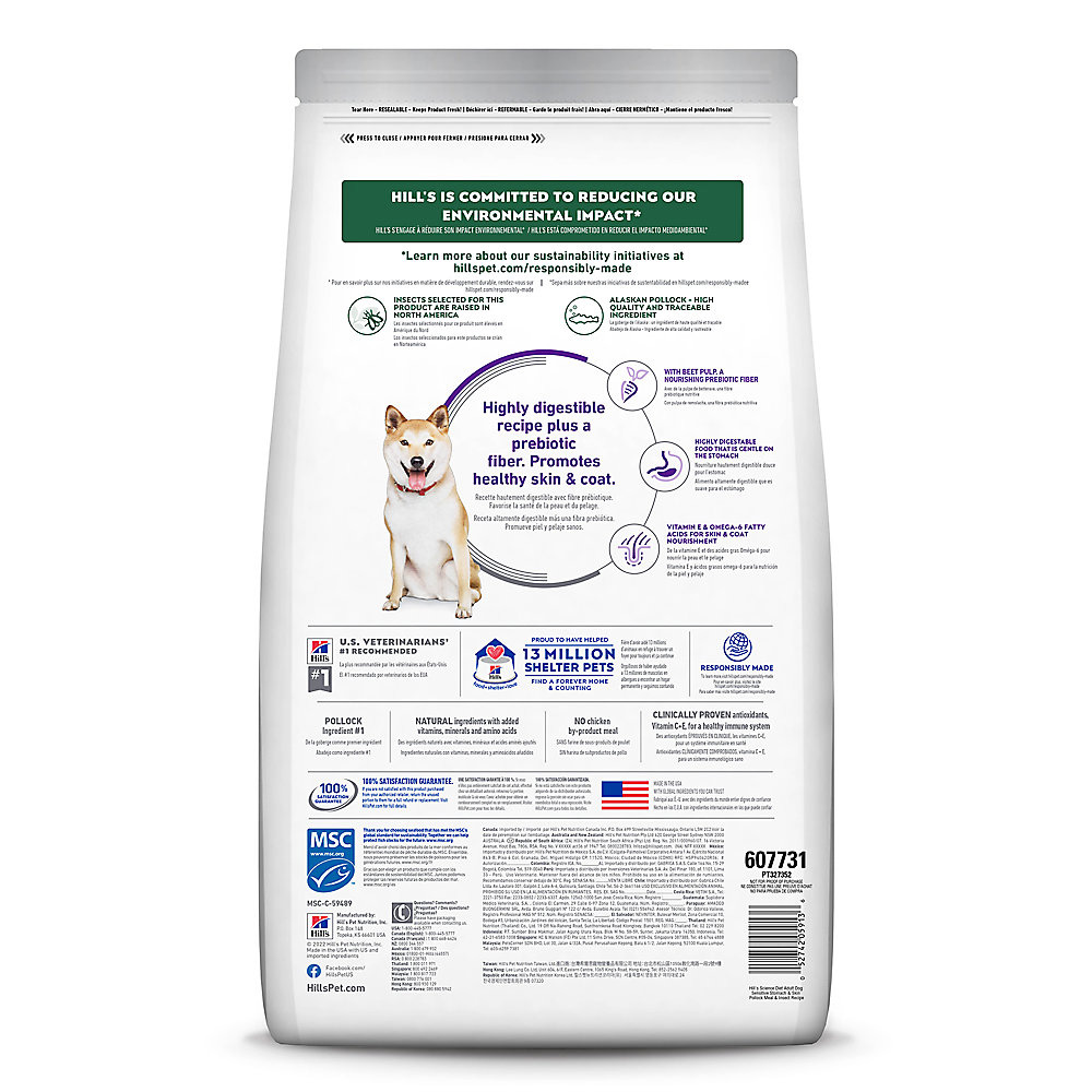 HILLS-SCIENCE-DIET-ADLT-SNSITVE-STMCH-SKIN-POLLCK-BRLEY-DRY-DOG-FD-12LB