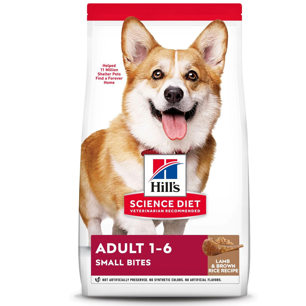 HILLS-SCIENCE-DIET-ADULT-SMBITES-LAMB-MEAL-BROWN-RICE-DRY-DOG-FD-15LB