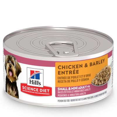 HILLS-SCIENCE-DIET-SM-MINI-CHCKN-BRLEY-CAN-DOG-FD-5OZX24