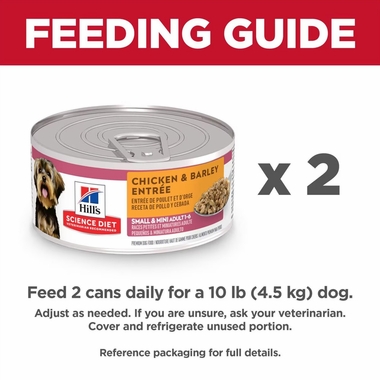 HILLS-SCIENCE-DIET-SM-MINI-CHCKN-BRLEY-CAN-DOG-FD-5OZX24