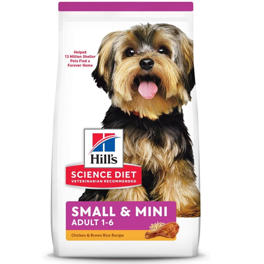 HILLS-SCIENCE-DIET-ADULT-SM-MINI-CHICKEN-RICE-DRY-DG-FD-4LB