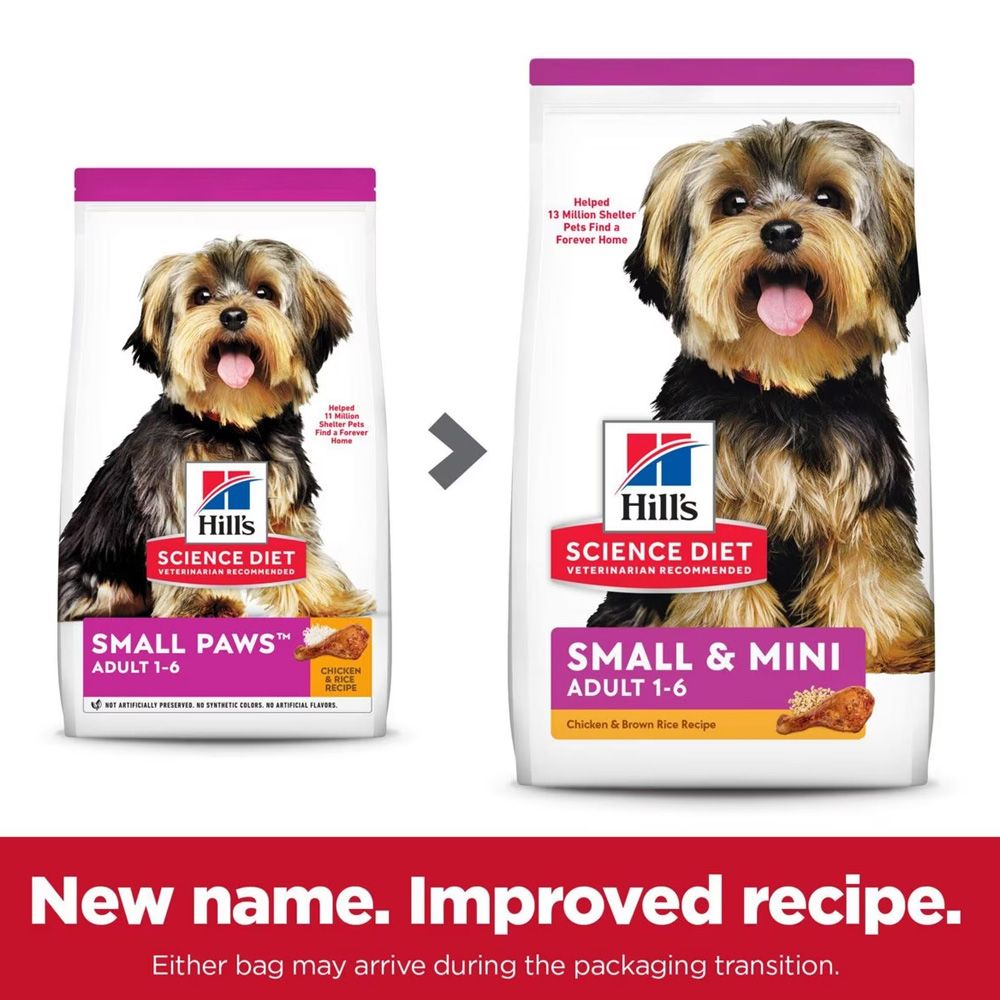 HILLS-SCIENCE-DIET-ADULT-SM-MINI-CHICKEN-RICE-DRY-DG-FD-4LB