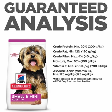 HILLS-SCIENCE-DIET-ADULT-SMALL-MINI-LAMB-RICE-DRY-DG-FD-4LB