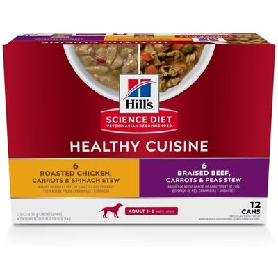 HILLS-SCIENCE-DIET-VARIETY-PACK-ADULT-WET-DOG-FD-13X12