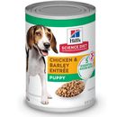 Hill's Science Diet Puppy Chicken & Barley Entree Canned Dog Food, 13-oz, case of 12