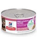 Hill's Science Diet Puppy Small & Mini Beef & Barley Entre Canned Dog Food, 5.8-oz can, 24 count