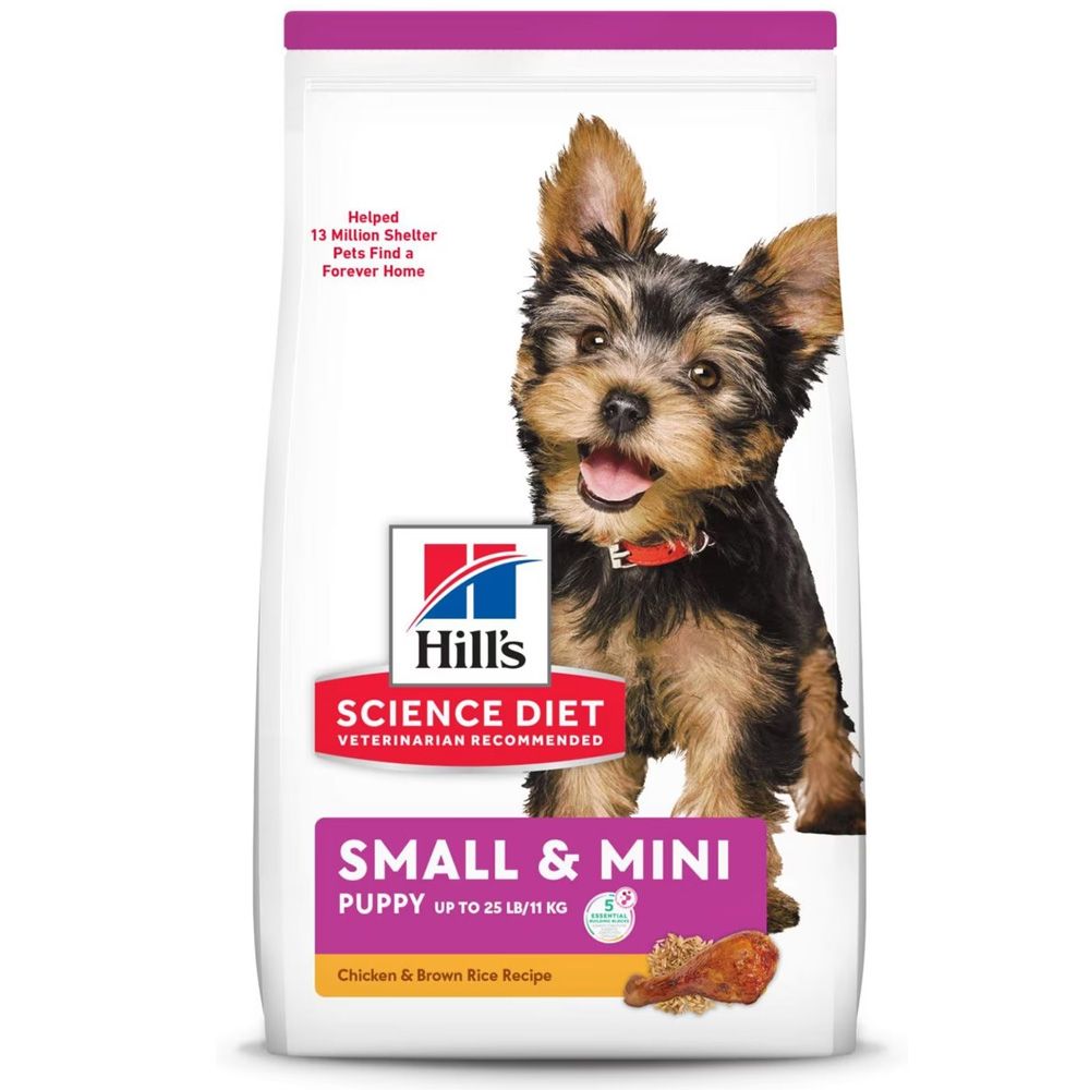 HILLS-SCIENCE-DIET-PUPPY-SM-MINI-CHICKEN-BROWN-RICE-DRY-DG-FD-12LB