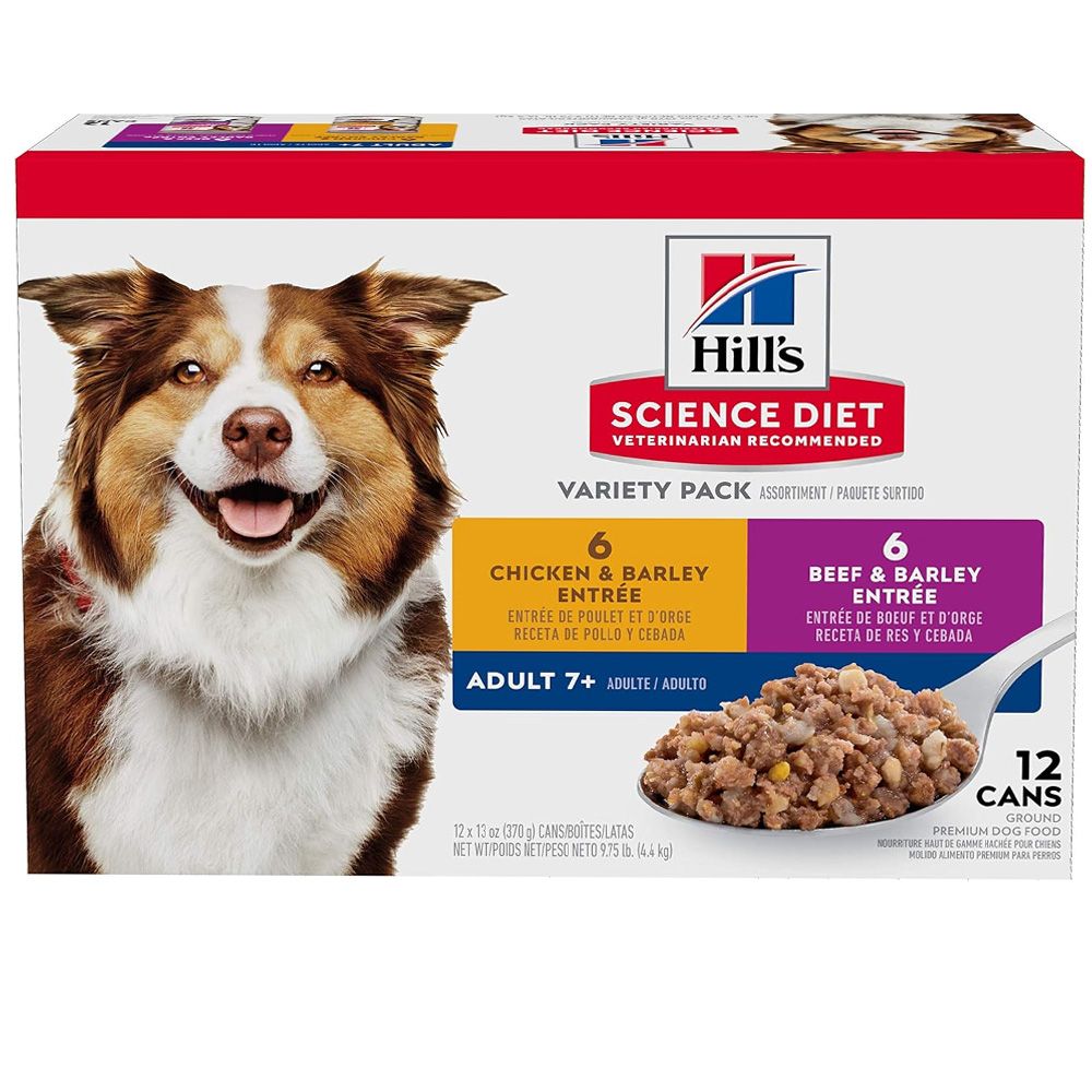 HILLS-SCIENCE-DIET-VARIETY-SENIOR-7-CAN-DOG-FD-13OZX12