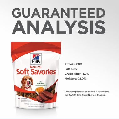 HILLS-SOFT-SAVORIES-BEEF-CHEDDAR-DOG-TREATS-8OZ