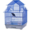 House Top Cage in Retail Box - Blue (18"x18"x27")