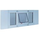Ideal Pet Aluminum Sash Window Pet Door Cat Flap 23" - 28"