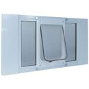 Ideal Pet Aluminum Sash Window Pet Door ChubbyKat 23" - 28"