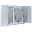 Ideal Pet Aluminum Sash Window Pet Door ChubbyKat 33" - 38"