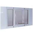 Ideal Pet Aluminum Sash Window Pet Door Extra Large 27" - 32"