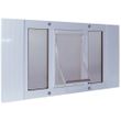 Ideal Pet Aluminum Sash Window Pet Door Small 23" - 28"