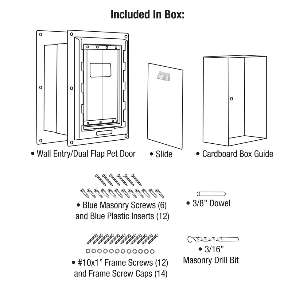 IDEALPET-WALLENTRY-PETDOOR-XL