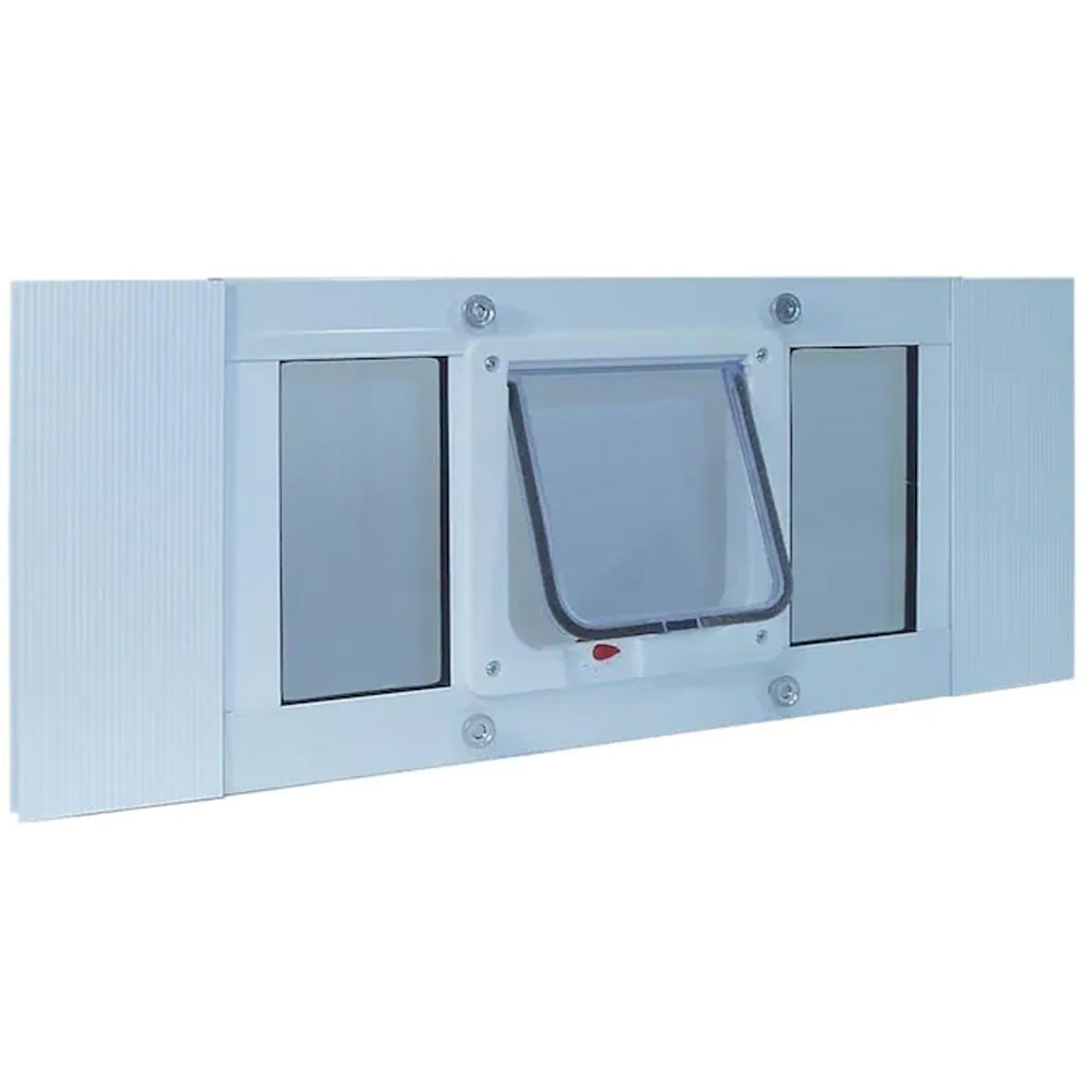 Ideal Pet Aluminum Sash Window Pet Door 