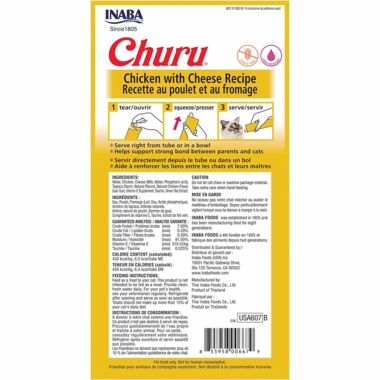 INABA-CHURU-CAT-TREAT-CHICKEN-CHEESE-4-TUBES