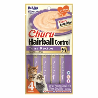 INABA-CHURU-CAT-TREAT-HAIRBALL-CONTROL-TUNA-4-TUBES