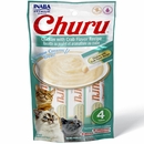 Inaba Churu Cat Treat - Chicken with Crab Flavor Recipe - 4 Tubes (2 oz)