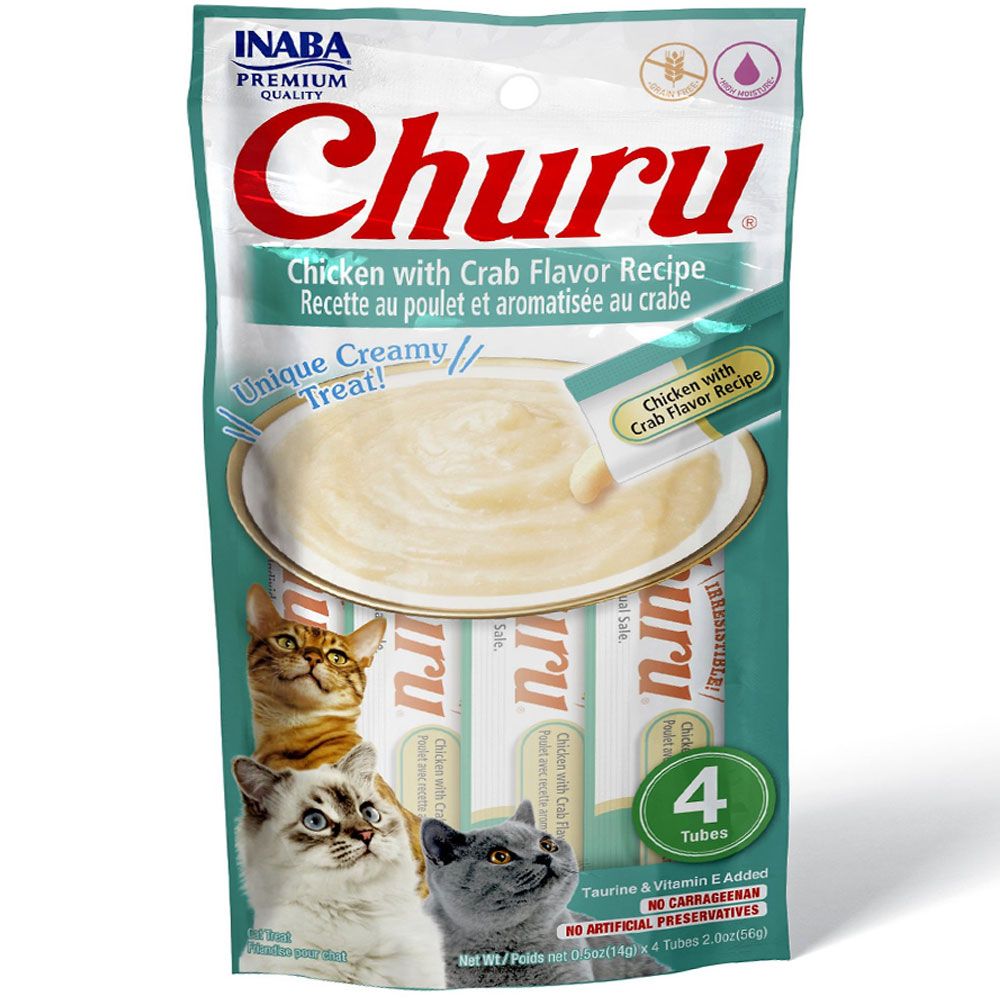 INABA-CHURU-GRAIN-FREE-CHICKEN-CRAB-CAT-TREATS-4CT
