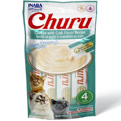 INABA-CHURU-GRAIN-FREE-CHICKEN-CRAB-CAT-TREATS-4CT