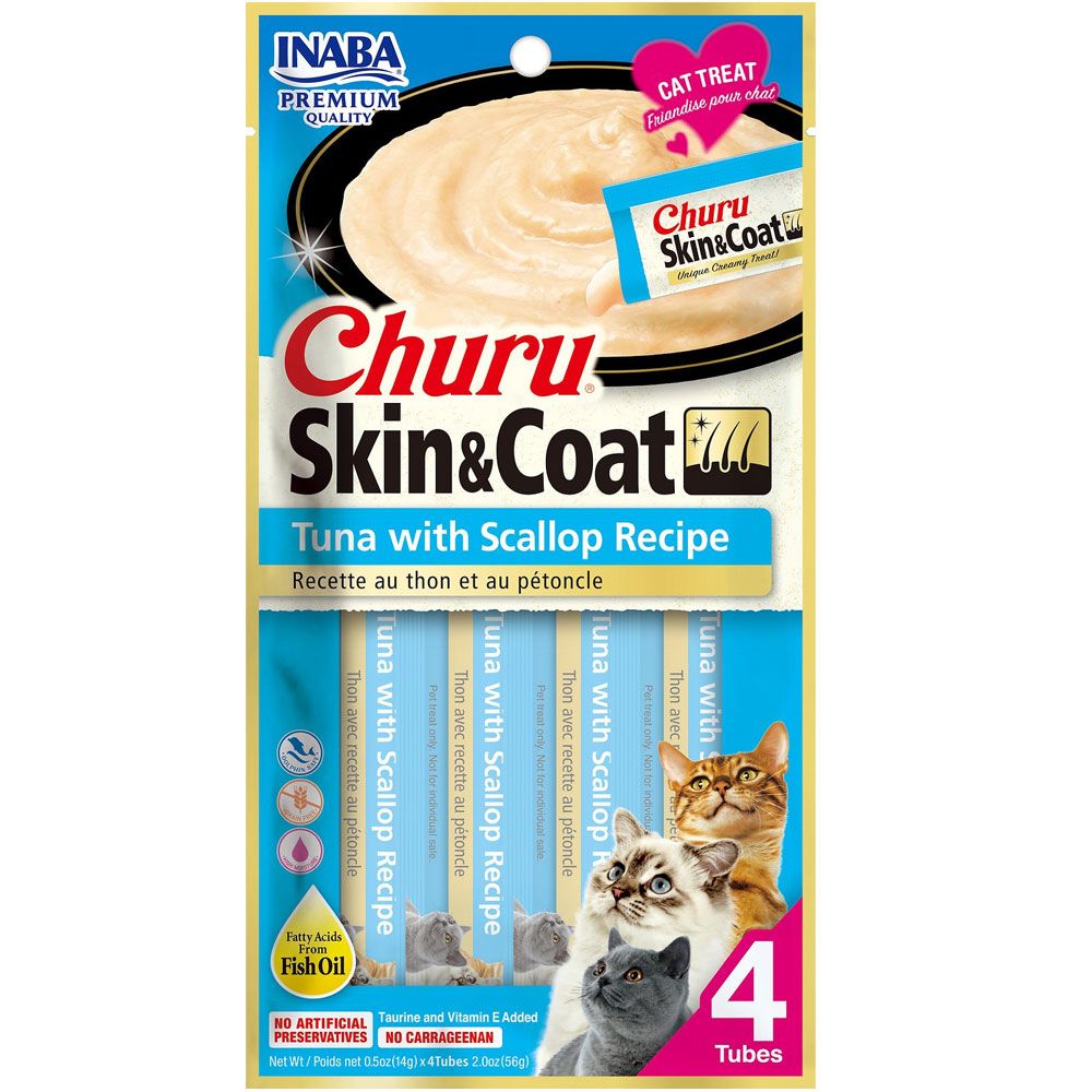 INABA-CHURU-GRAIN-FREE-SKIN-COAT-TUNA-CAT-TREATS-4CT