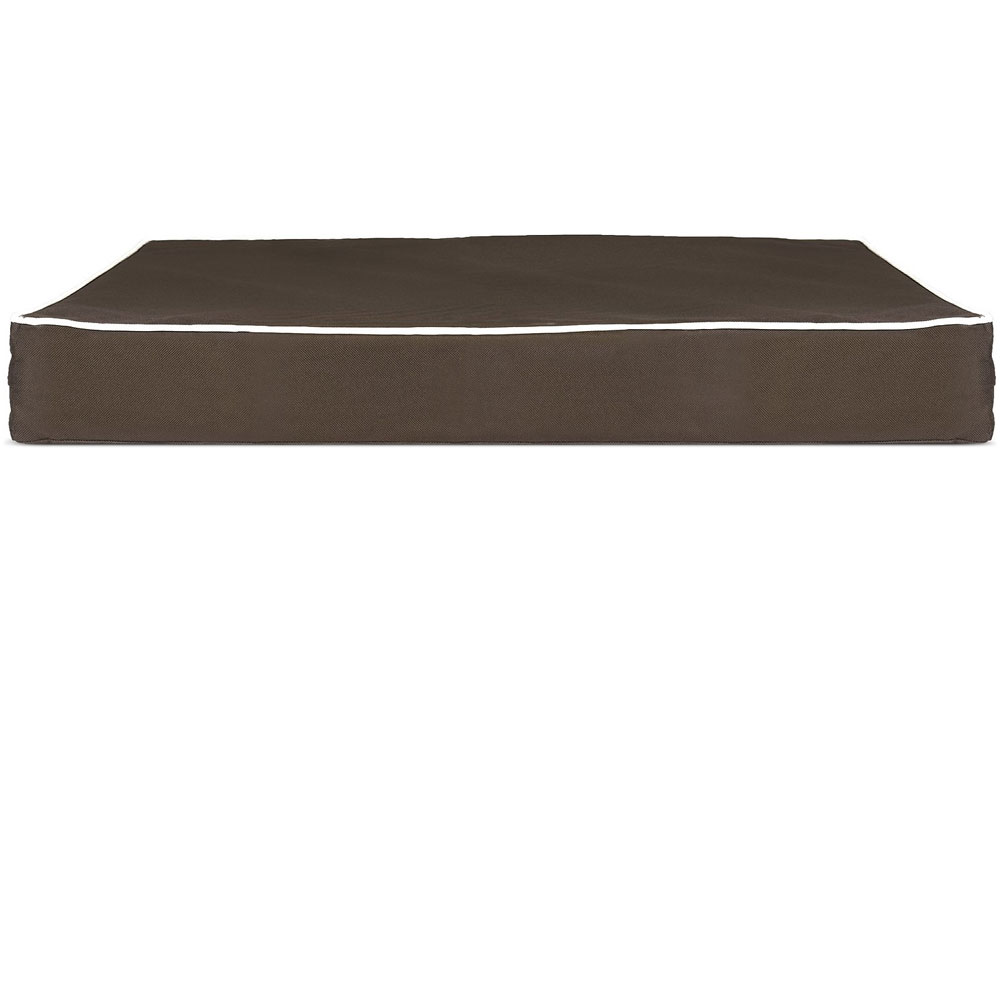 Furhaven Indoor/ Outdoor Deluxe Solid Ortho Mat Pet Bed