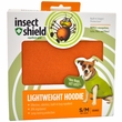 Insect Shield Lightweight Hoodie Small/Medium - Orange
