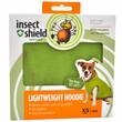 Insect Shield Lightweight Hoodie XSmall - Green