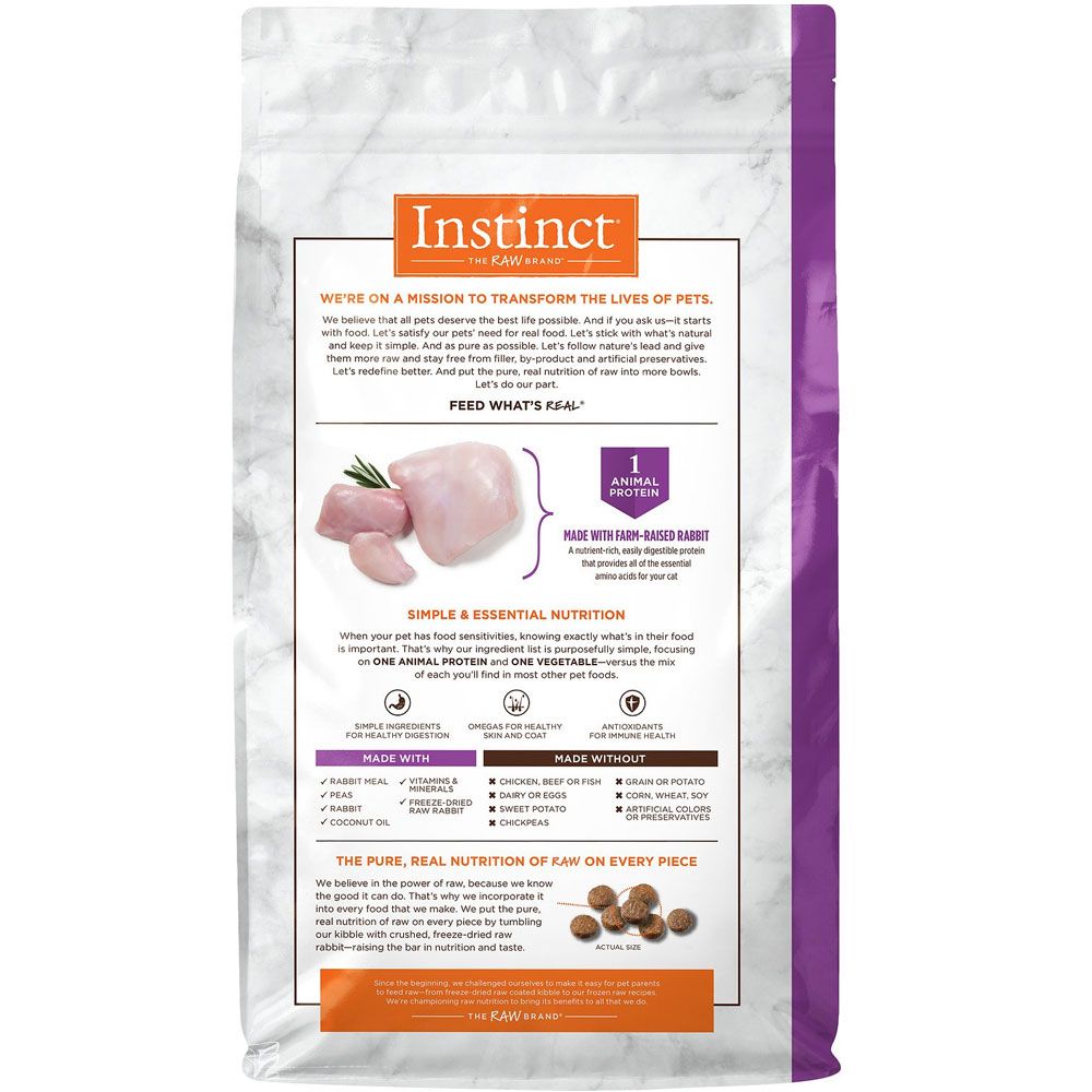 Instinct Limited Ingredient Diet GrainFree Recipe with Real Rabbit