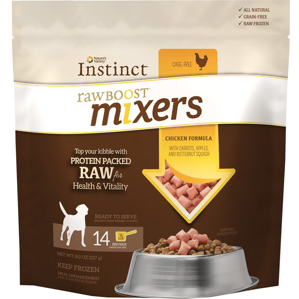 Instinct Raw Boost Frozen Mixers