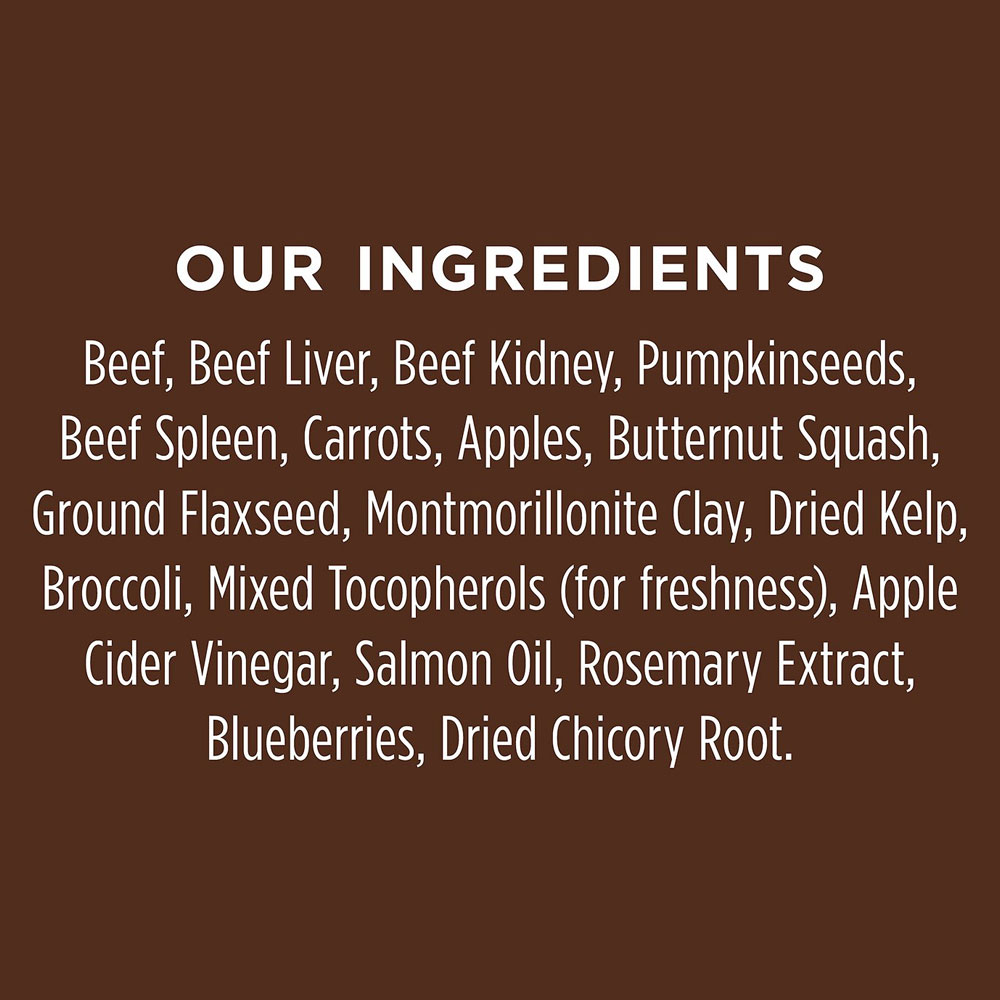 Instinct Raw Boost Mixers Beef Recipe GrainFree FreezeDried Dog Food