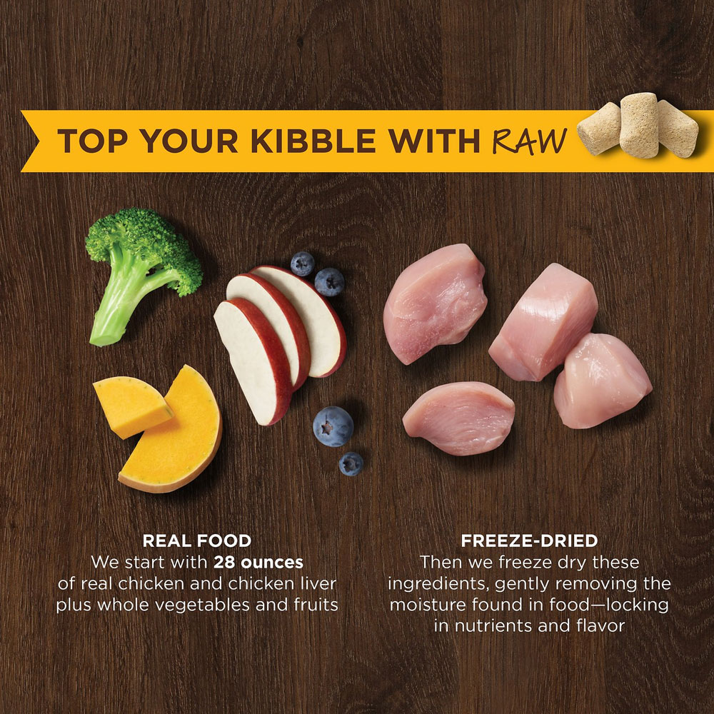 Instinct Raw Boost Mixers Chicken Recipe GrainFree FreezeDried Dog