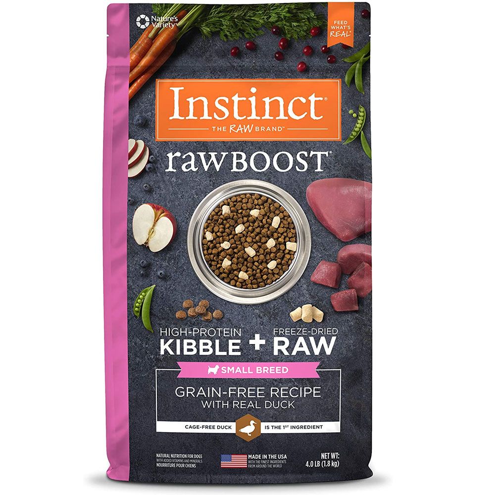 Instinct Raw Boost Small Breed GrainFree Recipe with Real Duck