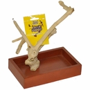 Java Wood Table Top Play Stand XSmall - (8"x5"x11") Java Wood Table Top Play Stand XSmall - (8"x5"x11")