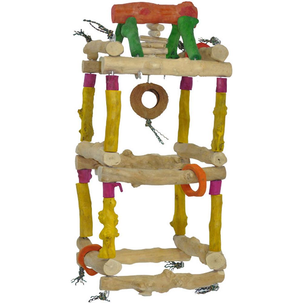 JAVA-WOOD-TOY-HANGING-DOUBLE-TOWER-LARGE