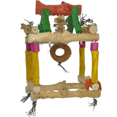 JAVA-WOOD-TOY-HANGING-SINGLE-TOWER-LARGE