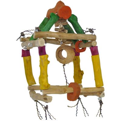 JAVA-WOOD-TOY-HANGING-SINGLE-TOWER-MEDIUM