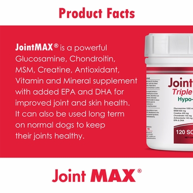 JOINT-MAX-TRIPLE-STRENGTH-HYPO-ALLERGENIC-120-SOFT-CHEWS